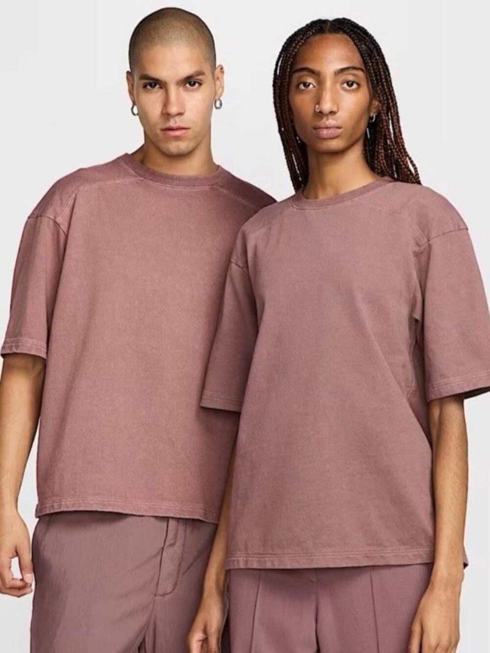 Nike Every Stitch Considered ESC Shirt Smokey Mauve Large FQ0276-298